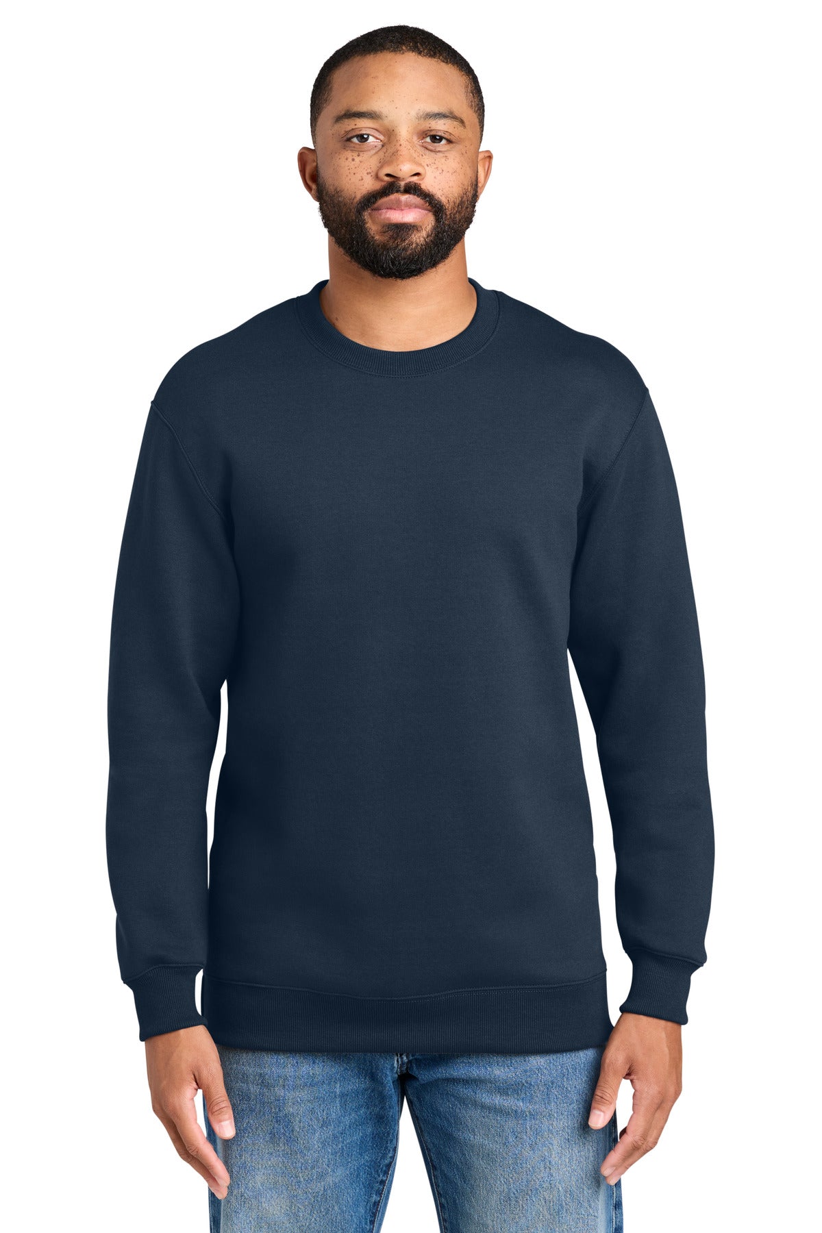 Port & Co ®  Foundation Fleece Pullover Crewneck Sweatshirt PC107