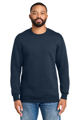 Port & Co ®  Foundation Fleece Pullover Crewneck Sweatshirt PC107