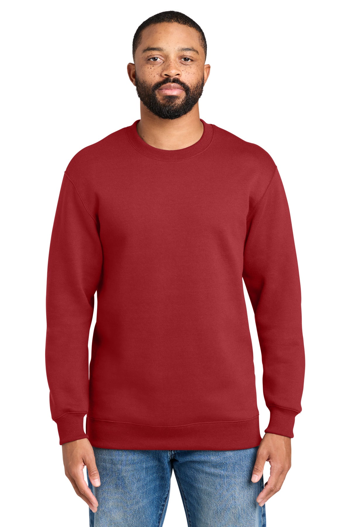 Port & Co ®  Foundation Fleece Pullover Crewneck Sweatshirt PC107