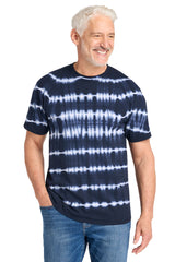 Port & Co ®  Allover Stripe Tie-Dye Tee PC142