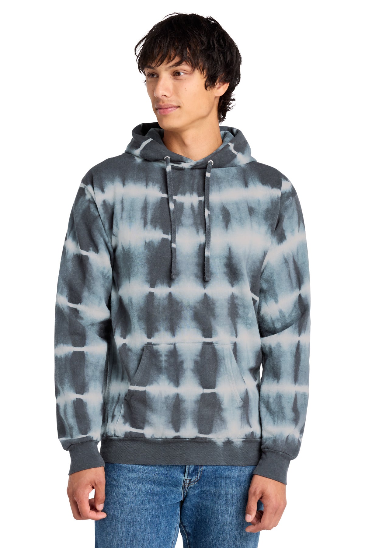 Port & Co ®  Allover Stripe Tie-Dye Fleece PC143