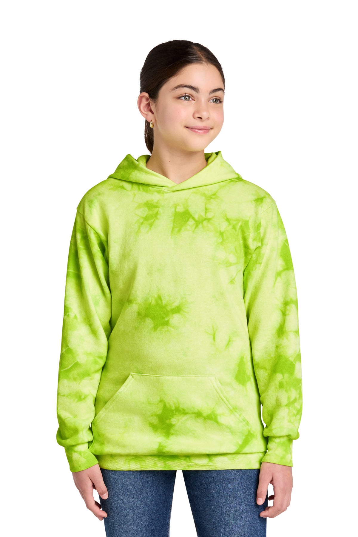 Port & Co ®  Youth Crystal Tie-Dye Pullover Hoodie PC144Y