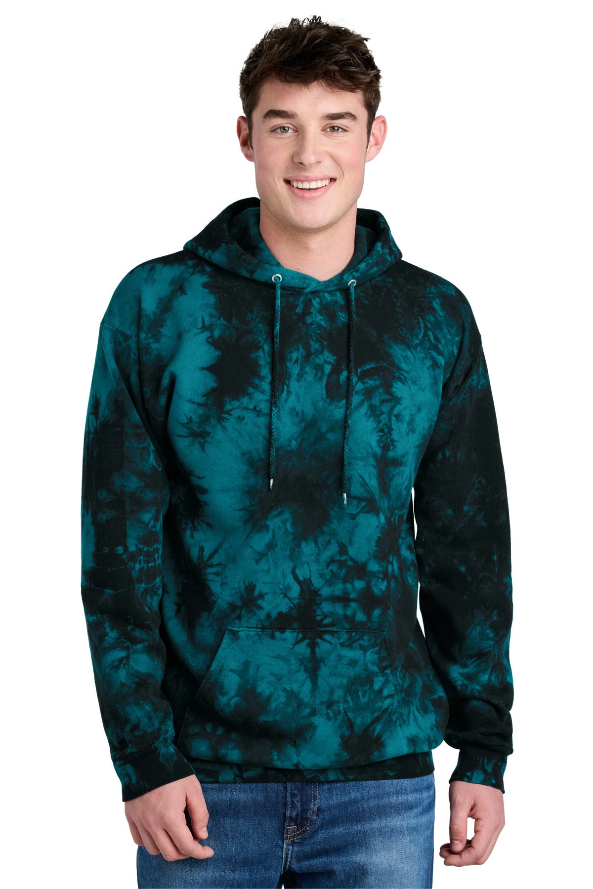 Port & Co ®  Crystal Tie-Dye Pullover Hoodie PC144