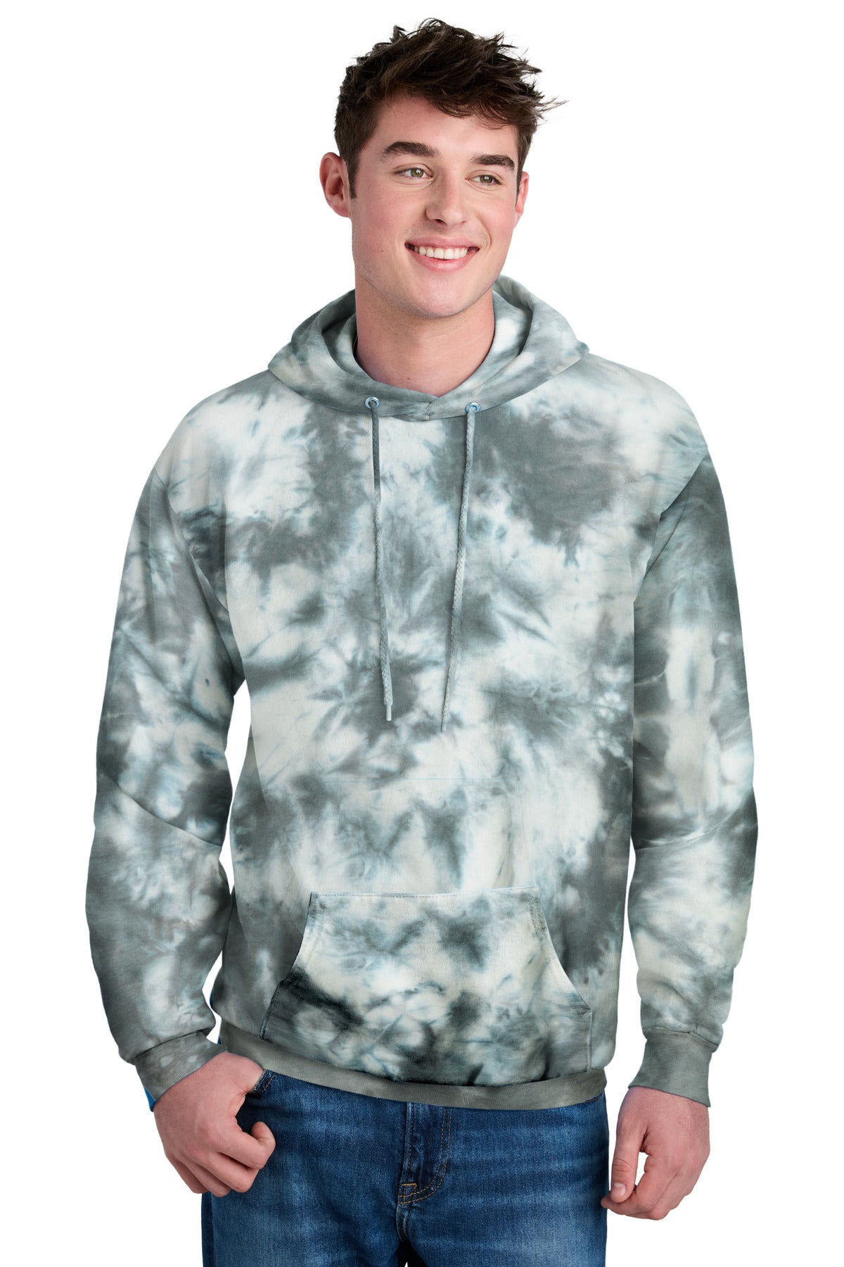 Port & Co ®  Crystal Tie-Dye Pullover Hoodie PC144