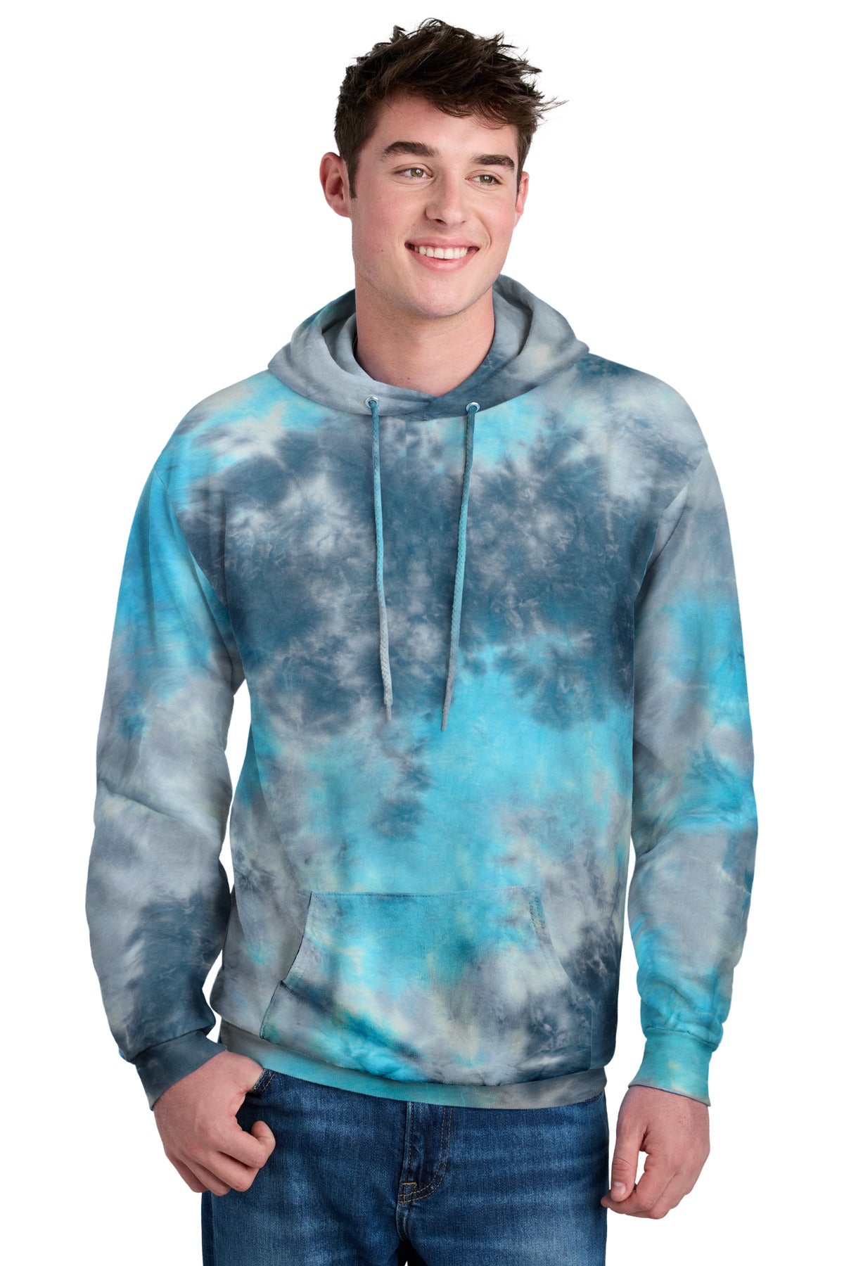Port & Co ®  Crystal Tie-Dye Pullover Hoodie PC144