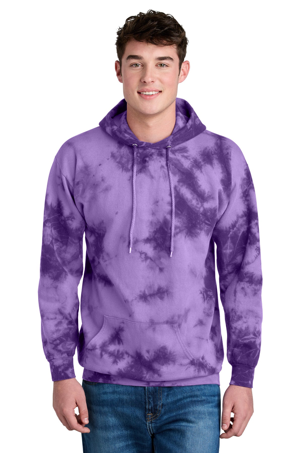 Port & Co ®  Crystal Tie-Dye Pullover Hoodie PC144