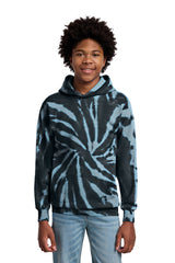 Port & Co ®  Youth Tie-Dye Pullover Hooded Sweatshirt. PC146Y