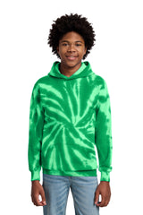 Port & Co ®  Youth Tie-Dye Pullover Hooded Sweatshirt. PC146Y