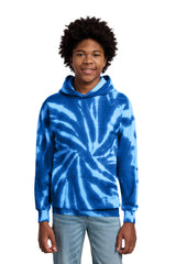 Port & Co ®  Youth Tie-Dye Pullover Hooded Sweatshirt. PC146Y