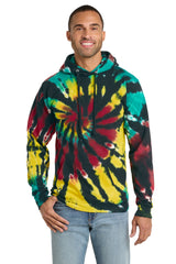Port & Co ®  Tie-Dye Pullover Hooded Sweatshirt. PC146