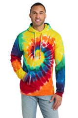 Port & Co ®  Tie-Dye Pullover Hooded Sweatshirt. PC146