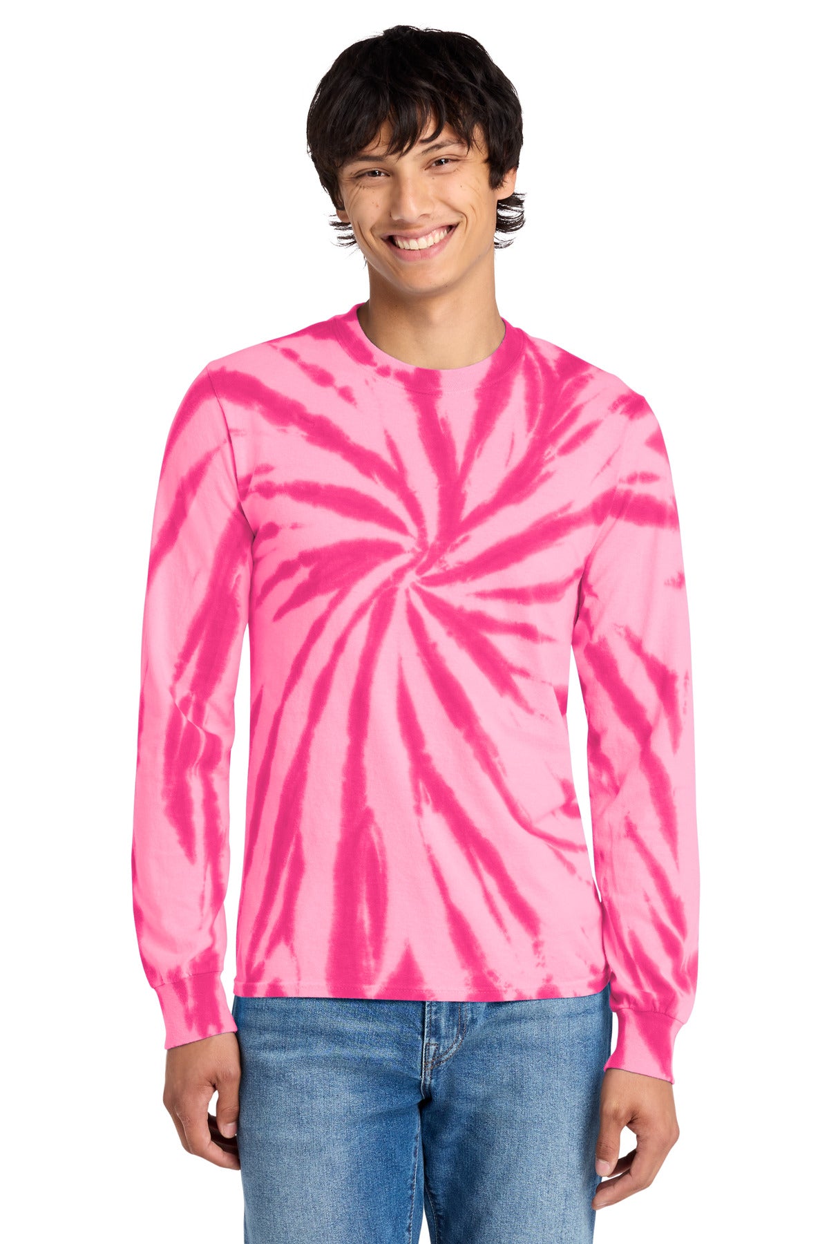 Port & Co ®  Tie-Dye Long Sleeve Tee.  PC147LS