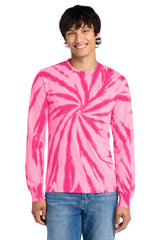 Port & Co ®  Tie-Dye Long Sleeve Tee.  PC147LS