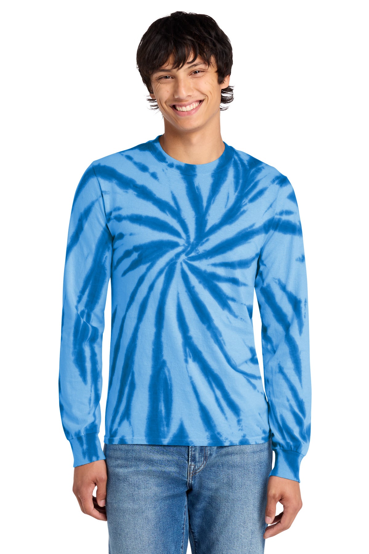 Port & Co ®  Tie-Dye Long Sleeve Tee.  PC147LS