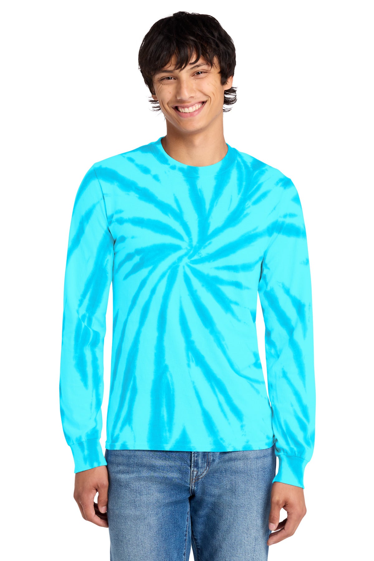 Port & Co ®  Tie-Dye Long Sleeve Tee.  PC147LS