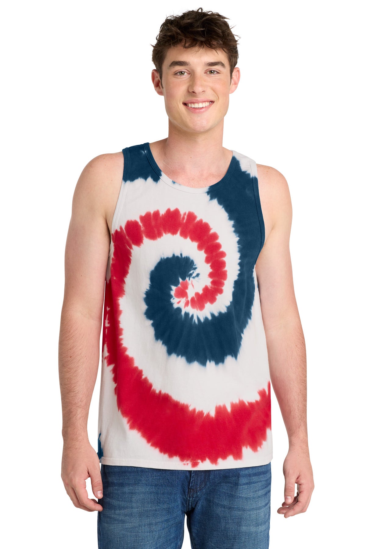 Port & Co ®  Tie-Dye Tank Top.  PC147TT