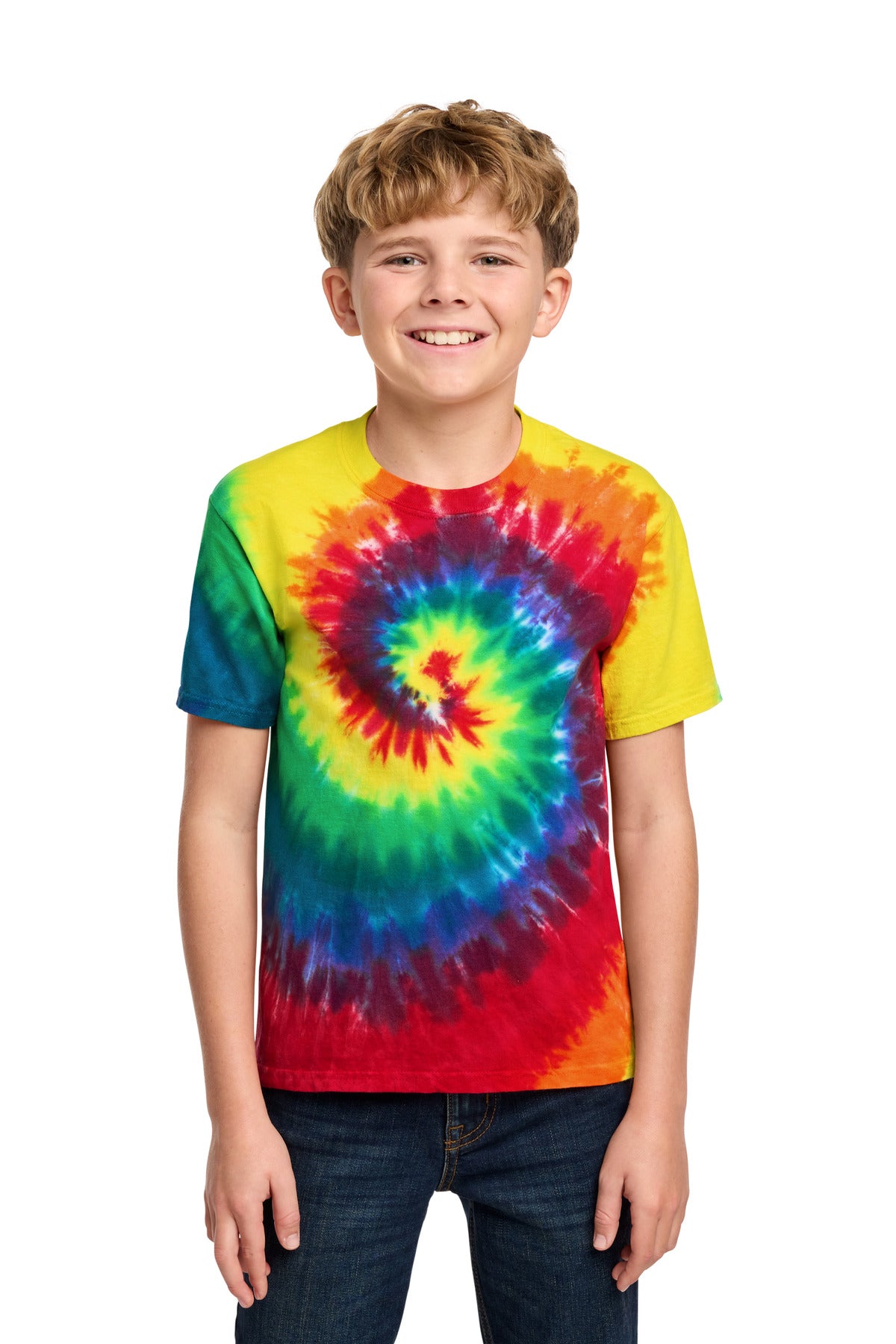 Port & Co ®  Youth Tie-Dye Tee. PC147Y