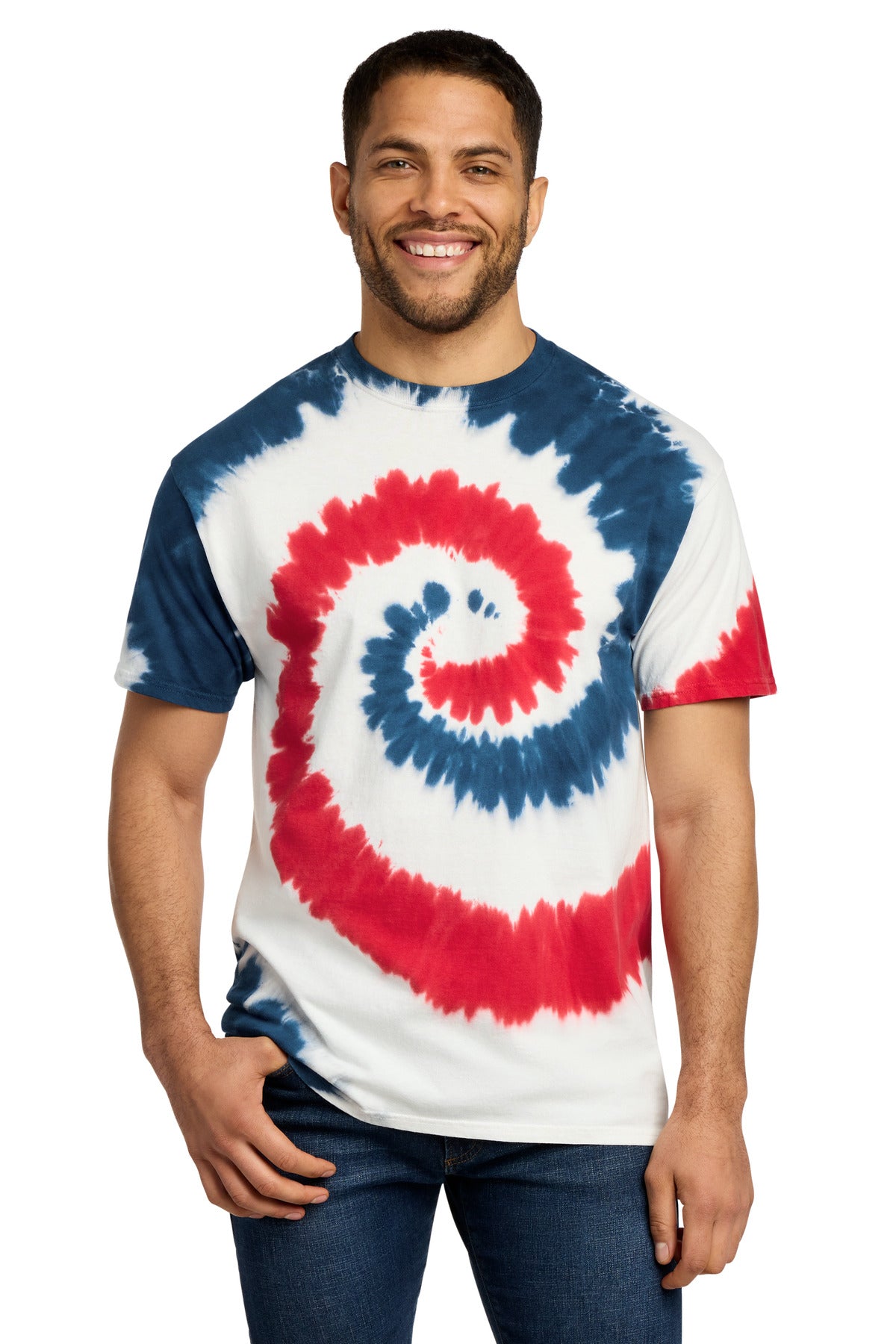 Port & Co ®  Tie-Dye Tee. PC147