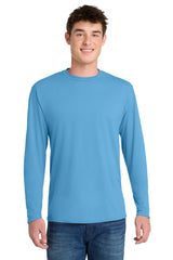 Port & Co ®  Long Sleeve Performance Blend Tee. PC381LS