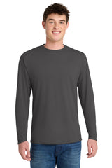 Port & Co ®  Long Sleeve Performance Blend Tee. PC381LS