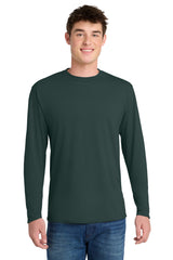 Port & Co ®  Long Sleeve Performance Blend Tee. PC381LS