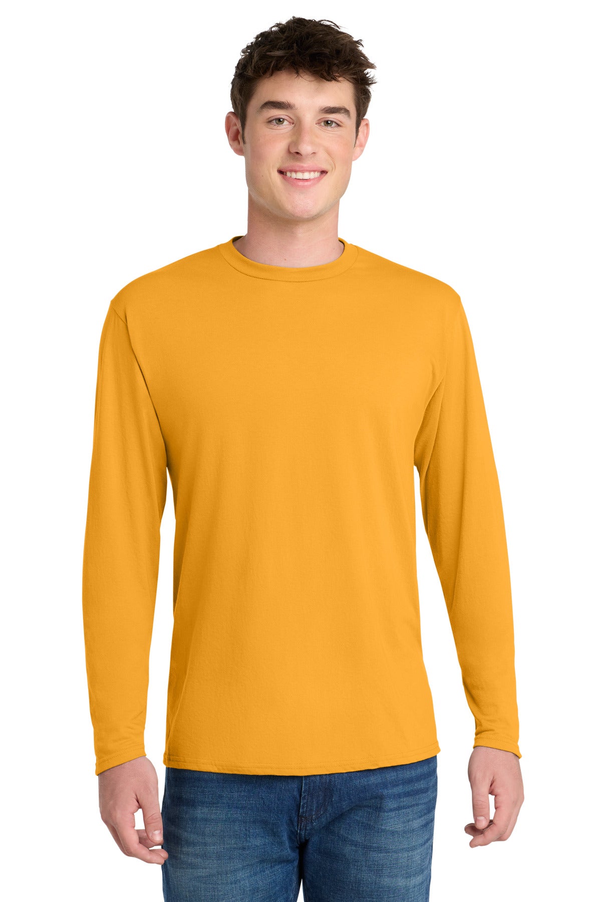 Port & Co ®  Long Sleeve Performance Blend Tee. PC381LS