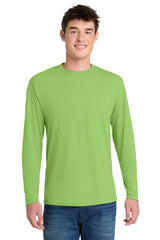 Port & Co ®  Long Sleeve Performance Blend Tee. PC381LS