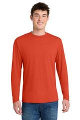 Port & Co ®  Long Sleeve Performance Blend Tee. PC381LS