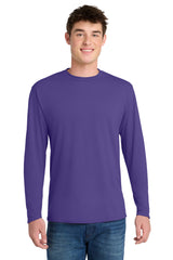 Port & Co ®  Long Sleeve Performance Blend Tee. PC381LS