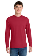 Port & Co ®  Long Sleeve Performance Blend Tee. PC381LS