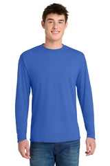 Port & Co ®  Long Sleeve Performance Blend Tee. PC381LS