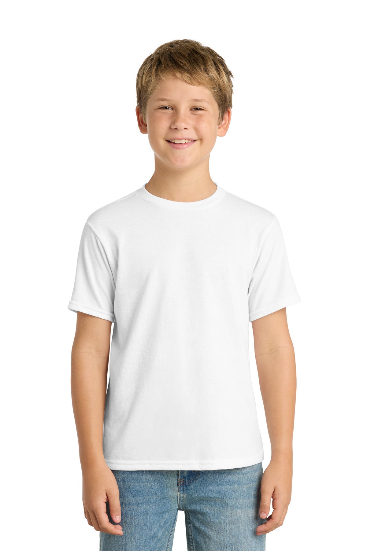 Port & Co ®  Youth Performance Blend Tee. PC381Y