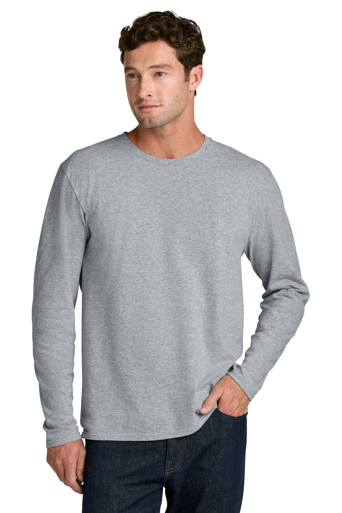 Port & Co ®  Easy Cotton Long Sleeve Tee PC43LS