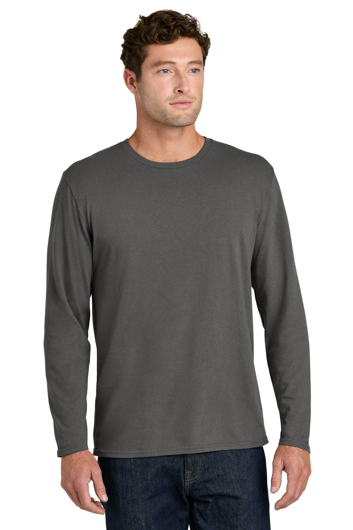 Port & Co ®  Easy Cotton Long Sleeve Tee PC43LS