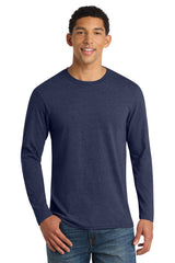 Port & Co ®  Long Sleeve Fan Favorite  ™  Blend Tee. PC455LS