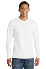 Port & Co ®  Long Sleeve Fan Favorite  ™  Blend Tee. PC455LS