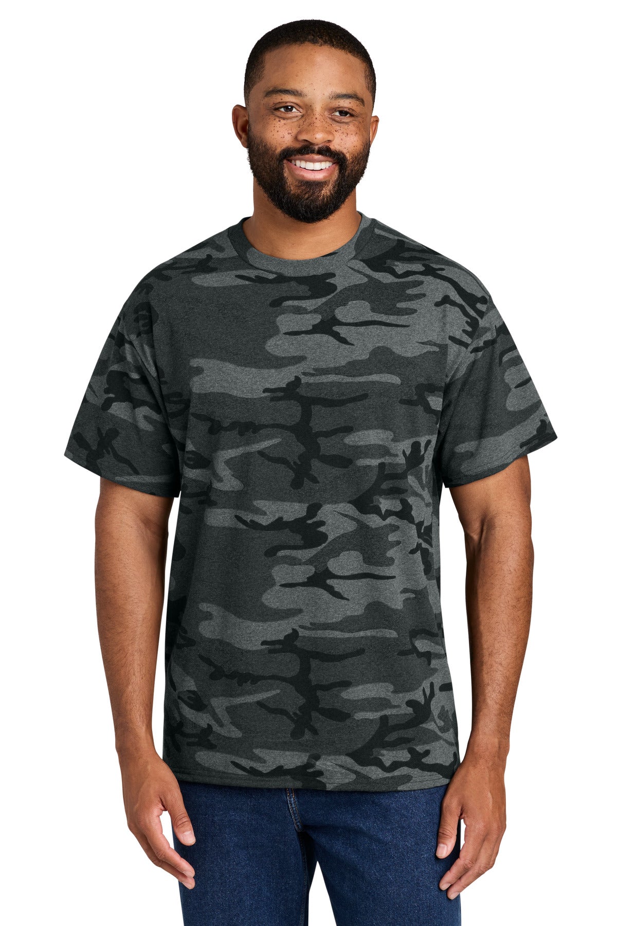 Port & Co ®  Core Cotton Camo Tee.  PC54C