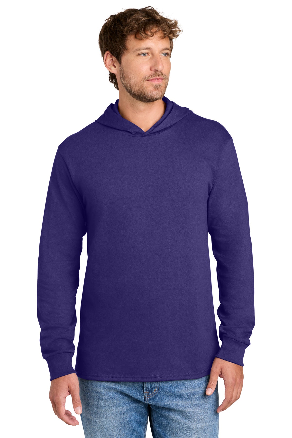 Port & Co ®  Core Cotton Pullover Hooded Tee PC54H