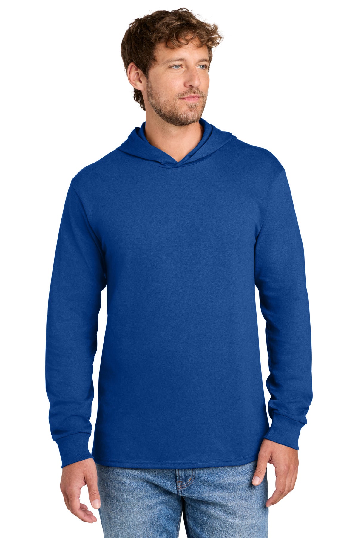 Port & Co ®  Core Cotton Pullover Hooded Tee PC54H