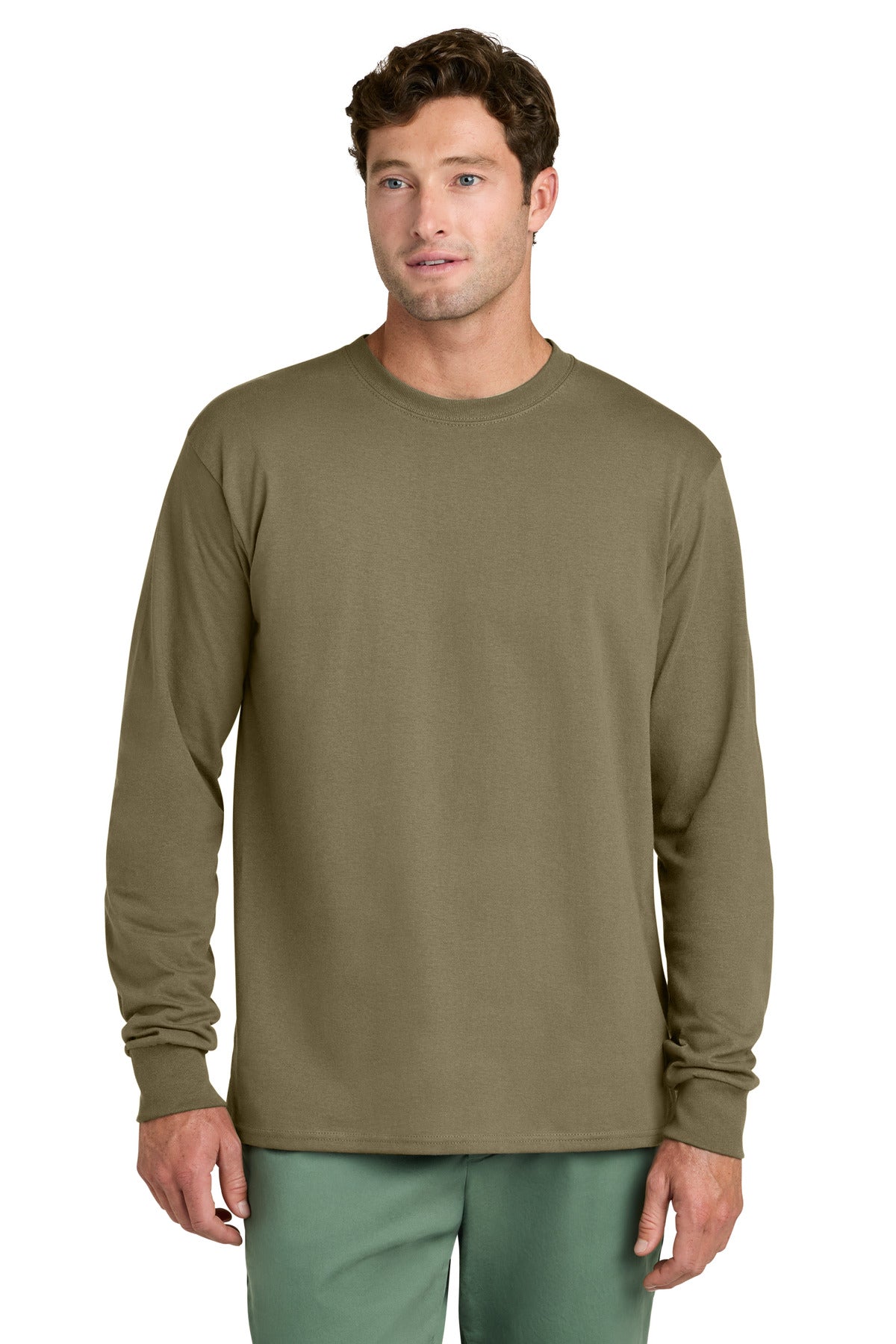 Port & Co ®  Long Sleeve Core Cotton Tee. PC54LS