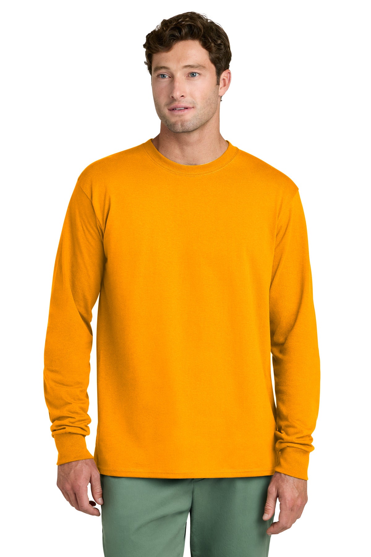 Port & Co ®  Long Sleeve Core Cotton Tee. PC54LS