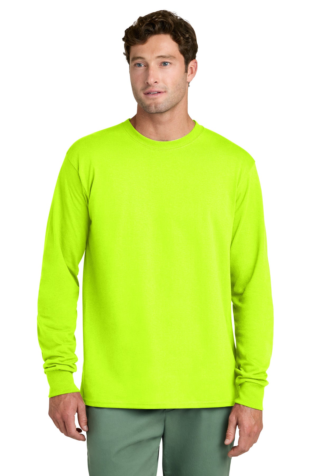 Port & Co ®  Long Sleeve Core Cotton Tee. PC54LS
