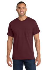 Port & Co ®  Core Cotton Pocket Tee. PC54P