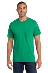Port & Co ®  Core Cotton Pocket Tee. PC54P