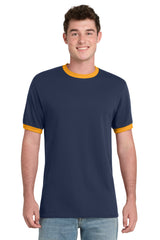 Port & Co ™  Core Cotton Ringer Tee.  PC54R