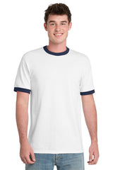 Port & Co ™  Core Cotton Ringer Tee.  PC54R