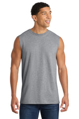 Port & Co ®  Core Cotton Sleeveless Tee. PC54SL