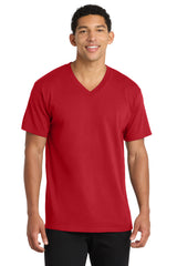 Port & Co ®  Core Cotton V-Neck Tee. PC54V
