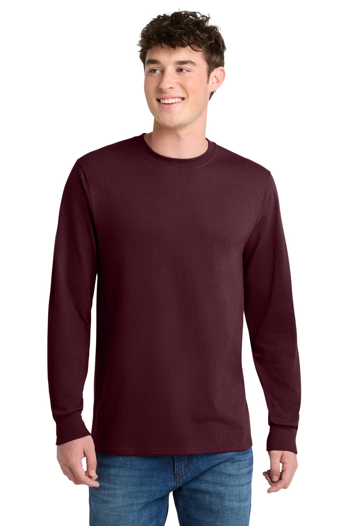 Port & Co ®  Tall Long Sleeve Core Blend Tee. PC55LST
