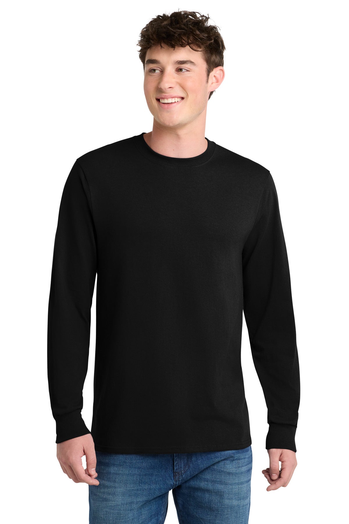 Port & Co ®  Tall Long Sleeve Core Blend Tee. PC55LST